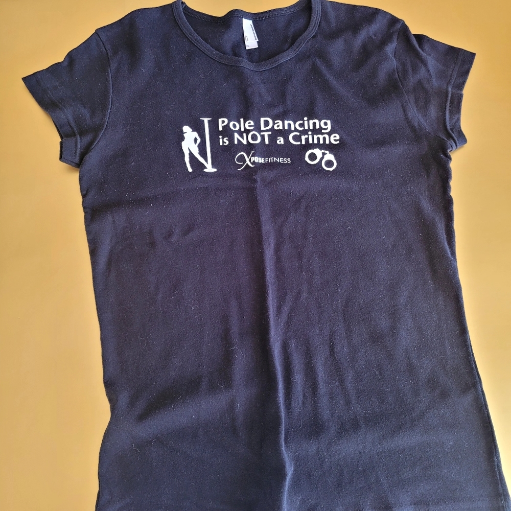 Ladies Black XL Tshirt